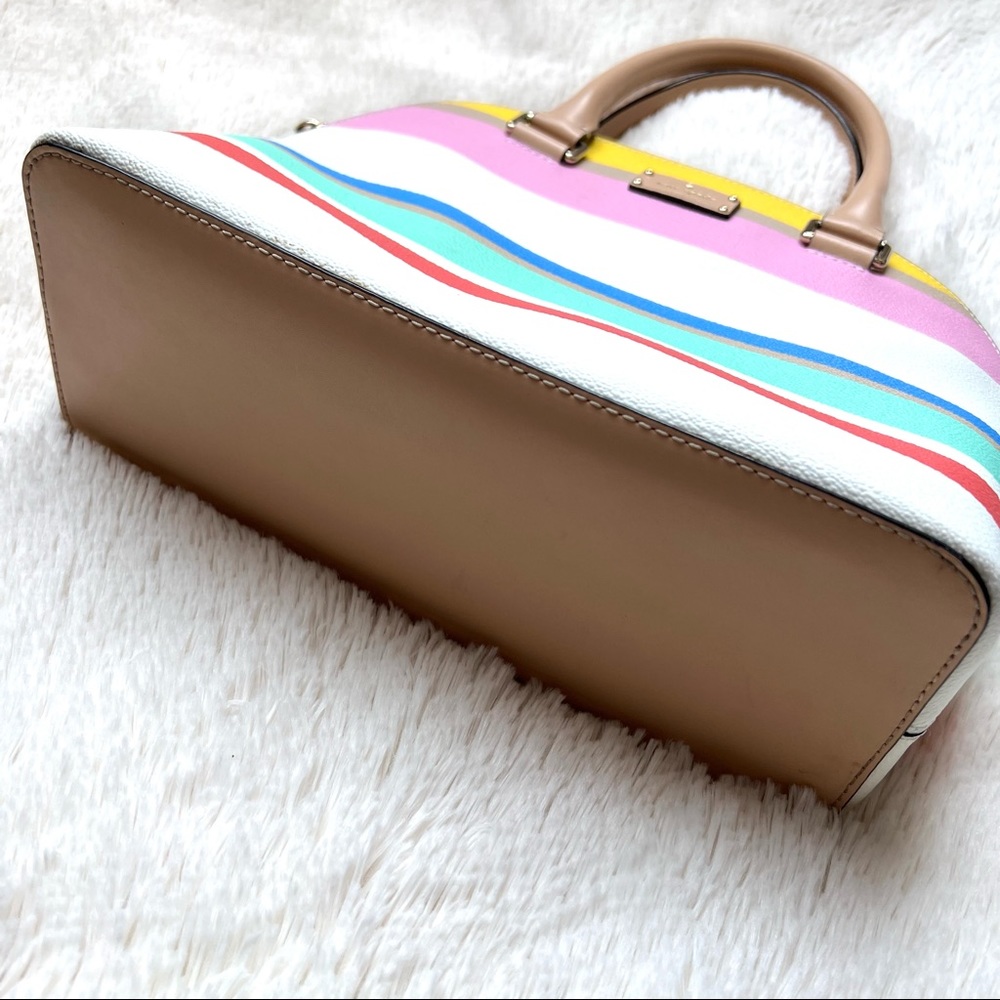 Kate Spade Multicolor Striped Satchel - Picture 4 of 12